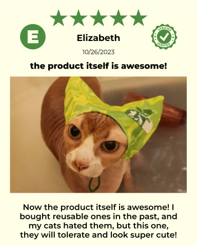 4-ALL PETS SHOWER / EAR / SUN CAP!