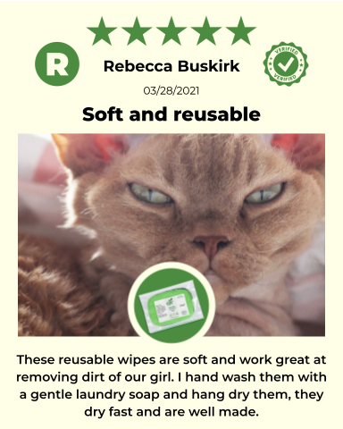 4-ALL PETS REUSABLE PET WIPES