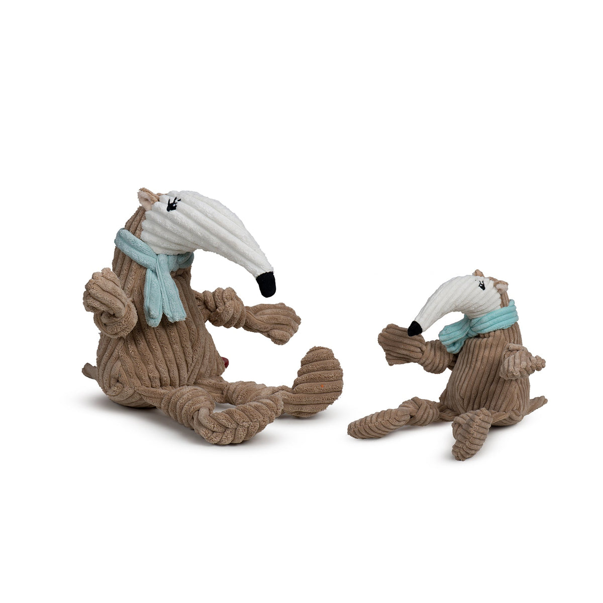 Nibblet Anteater Knottie® Plush Dog Toy, Large