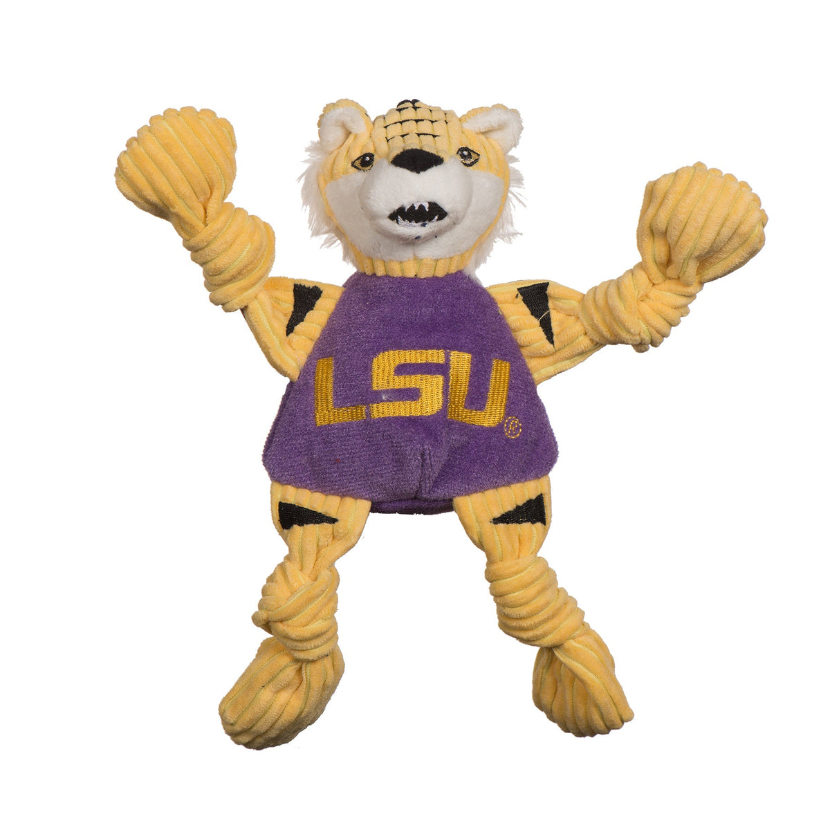 NCAA Louisiana State University, Mike the Tiger Knottie® Plush Dog Toy