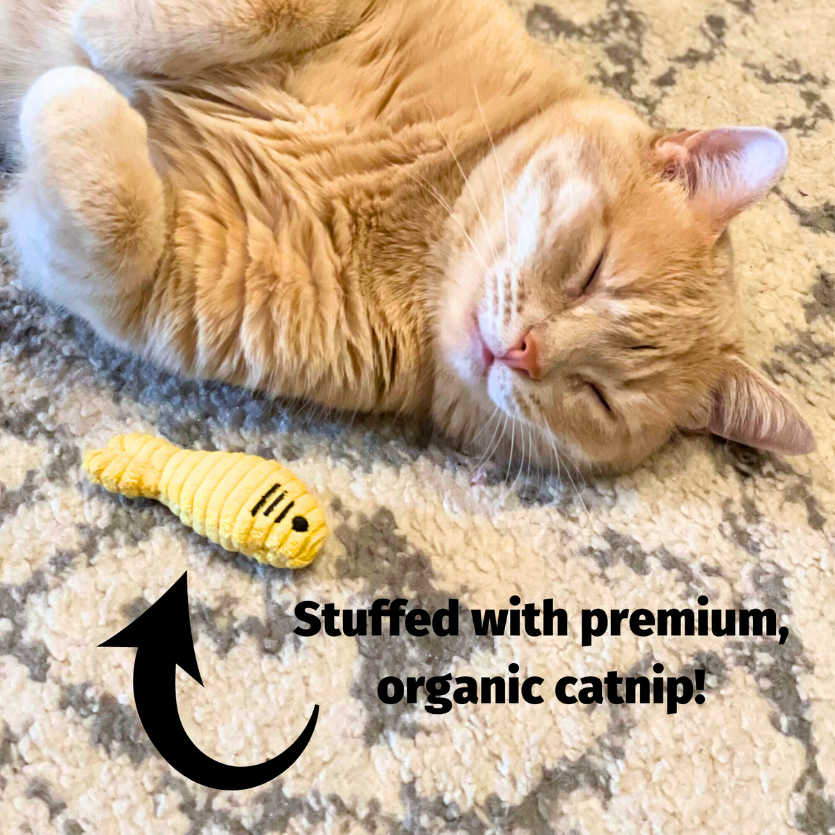 HuggleKats® Jellie Fish Cat Toys, 3 Pack