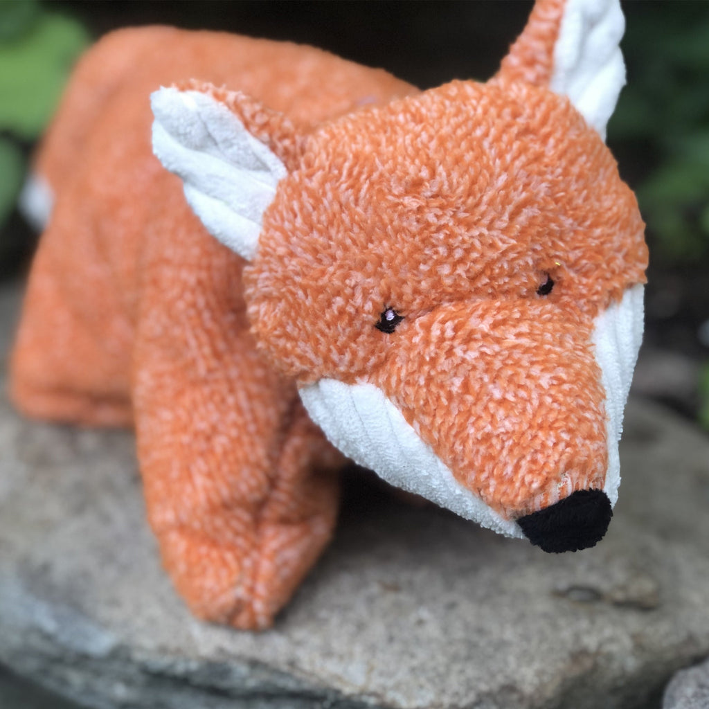 Squooshie™ Fox Plush Dog Toy