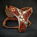 The "Hermeses" leather harness - Small to Medium Size