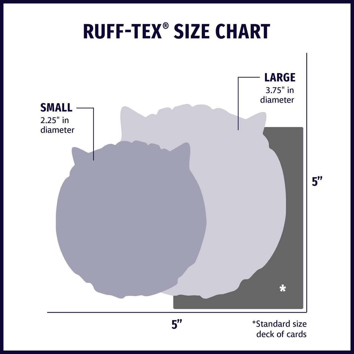 Best-selling Ruff-Tex® Latex Balls, 3 Pack, Small