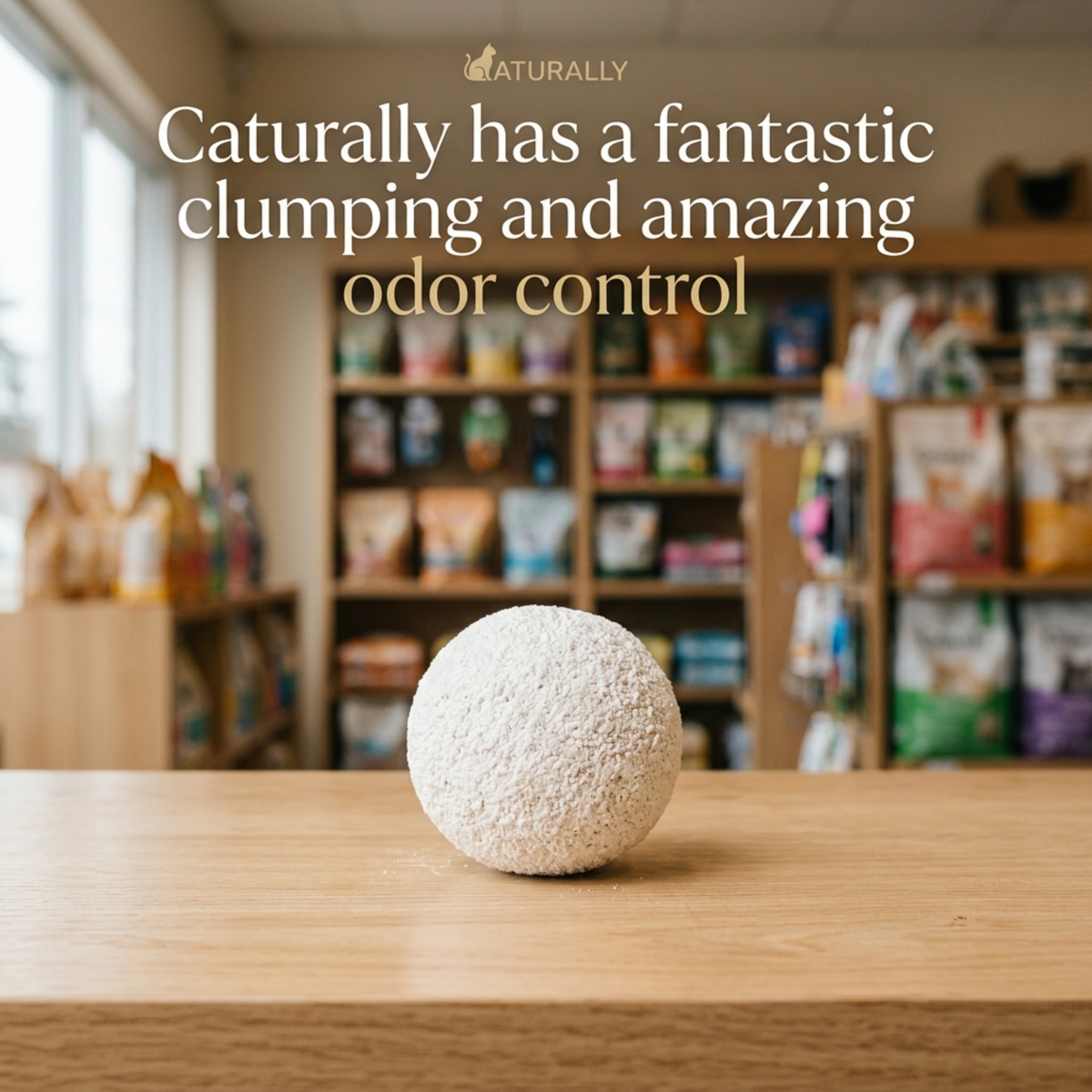 PurrFriendlyLitter© Cassava & Corn Cat Litter – SUPERB ODOR CONTROL, clumps hard, 99% NO DUST and low tracking.